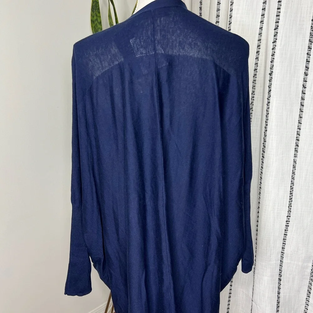 🌴Polo Ralph Lauren Open Front Silk Cardigan Sz L NWT - Picture 5 of 11